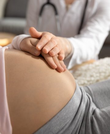 Visite à domicile d’une sage femme de PMI au cours de la grossesse