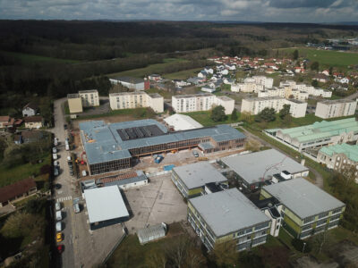 Le Département rénove en HQE le collège Elsa Triolet