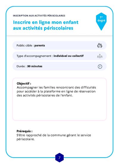 TNE : des ateliers sur la parentalité numérique